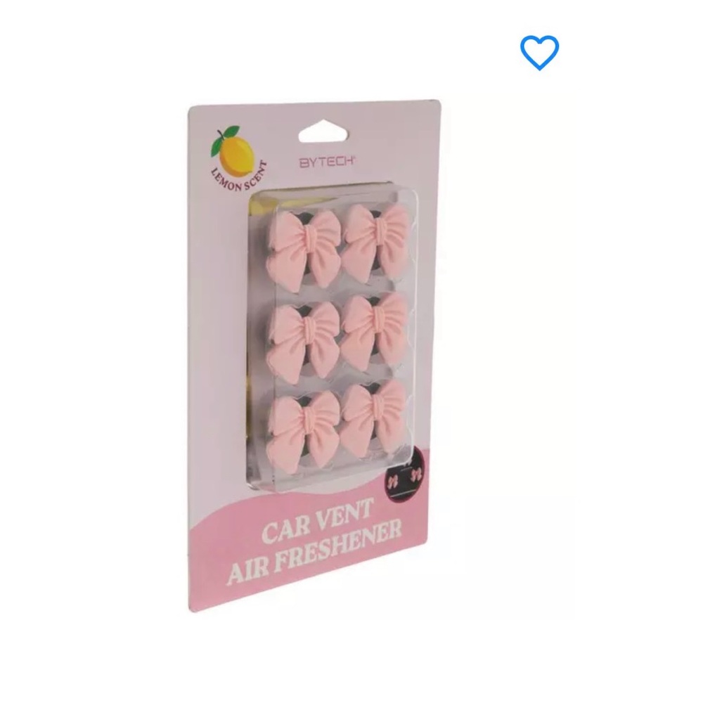 Hobby Lobby Pink Bow Car Vent Air Fresheners 6 car vent decor and 2 bow holders